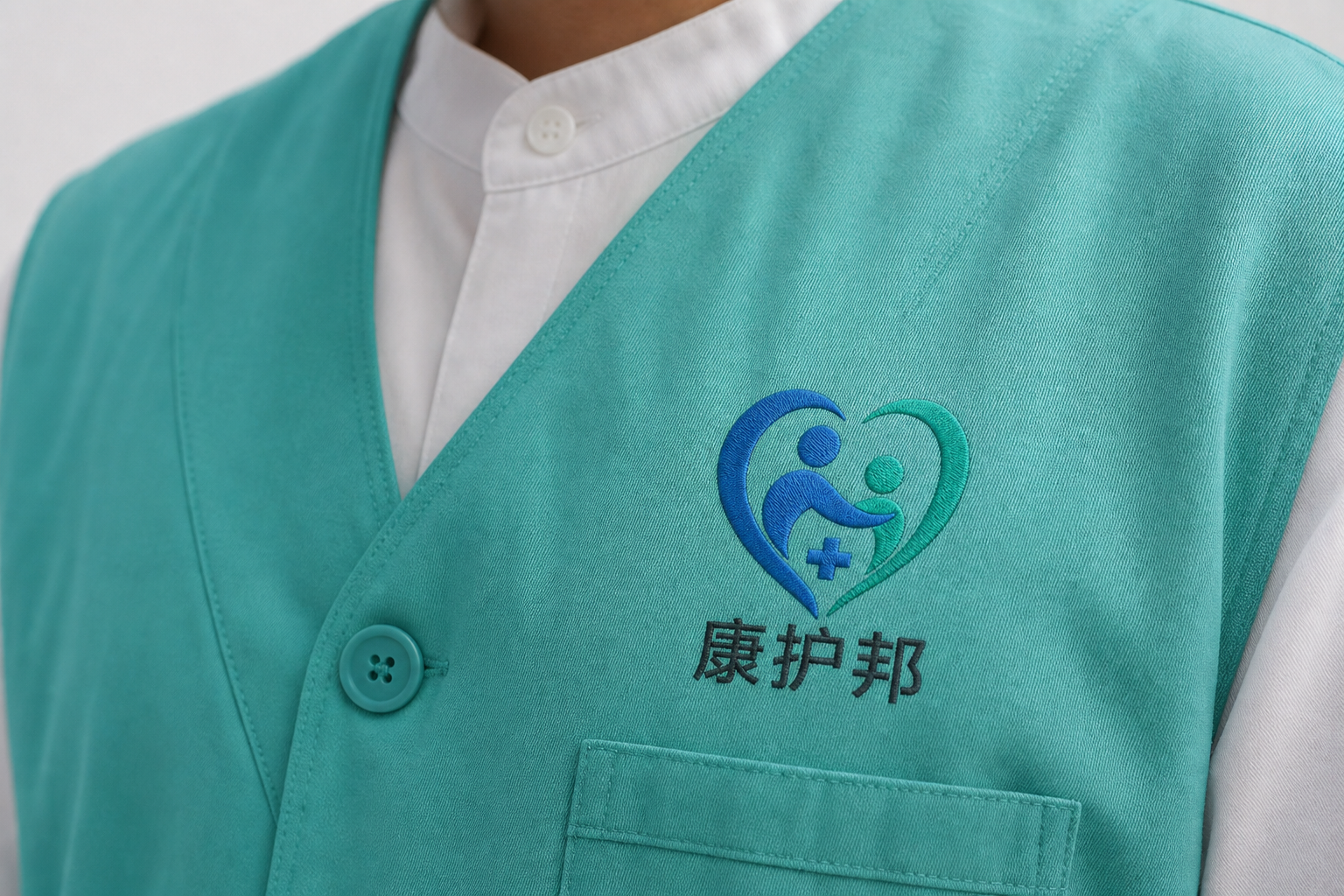 康护邦统一装备与胸前标识